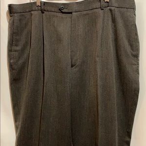 NATURAL ISSUE PANT BLK/TAN 42/30 PLEATED CUFFED